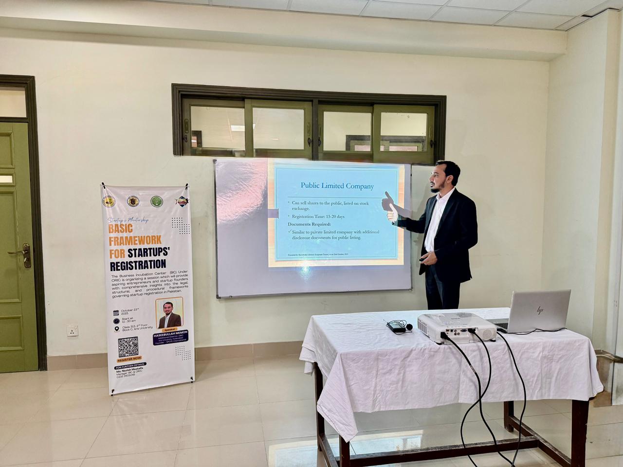 Session on "Basic Framework for Startups' Registration"