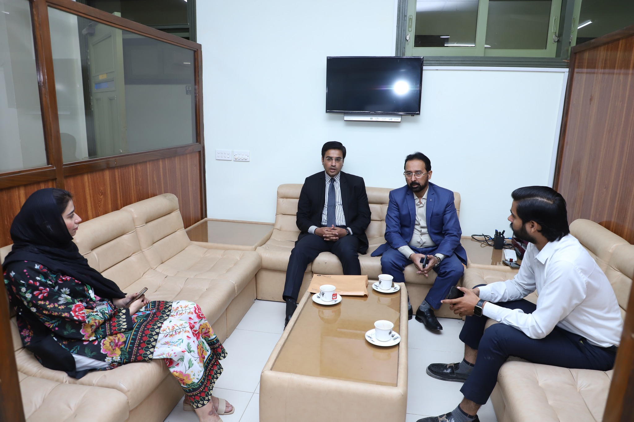 Meezan Bank visit at Isra University