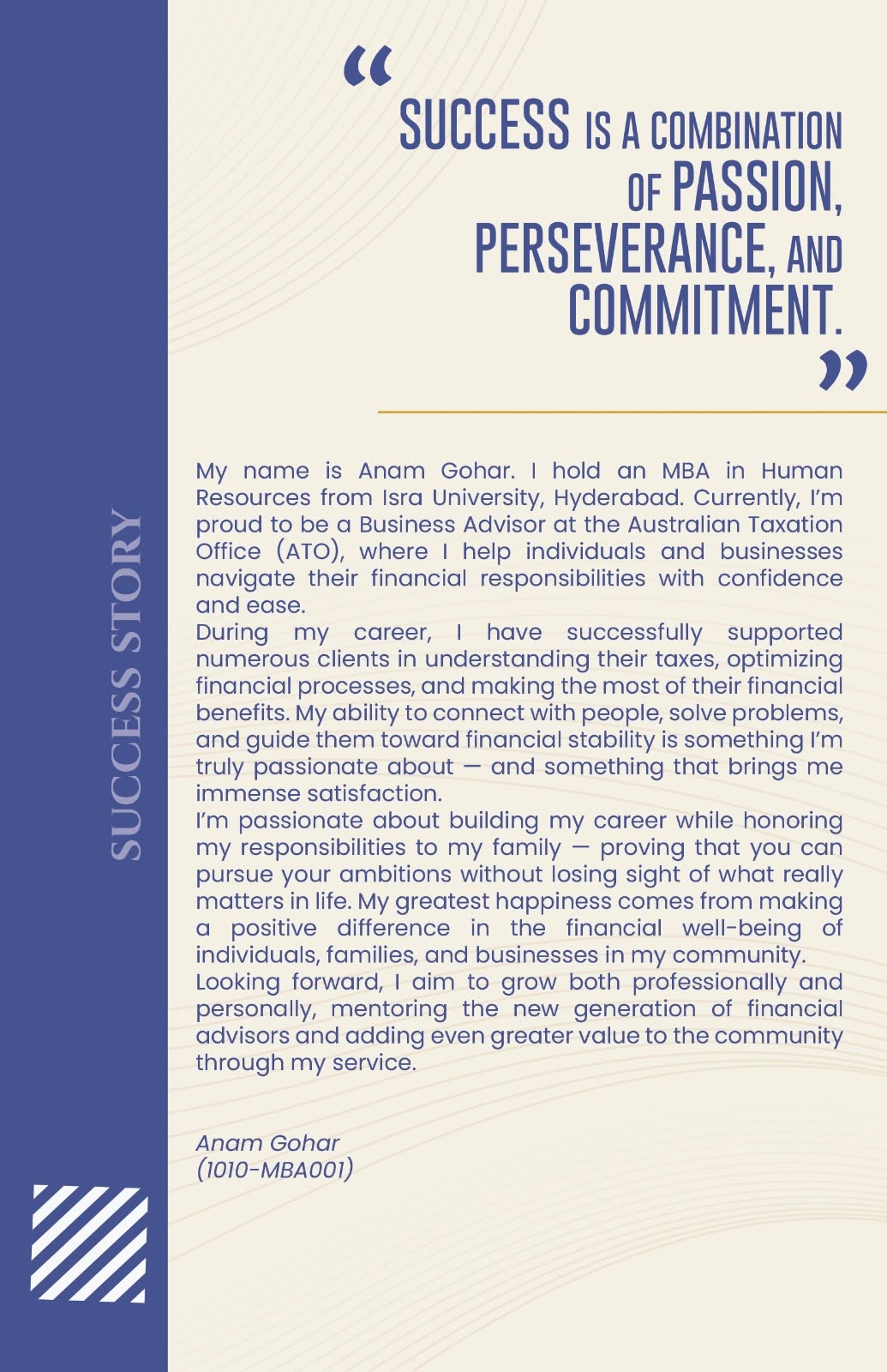 Success Story 3