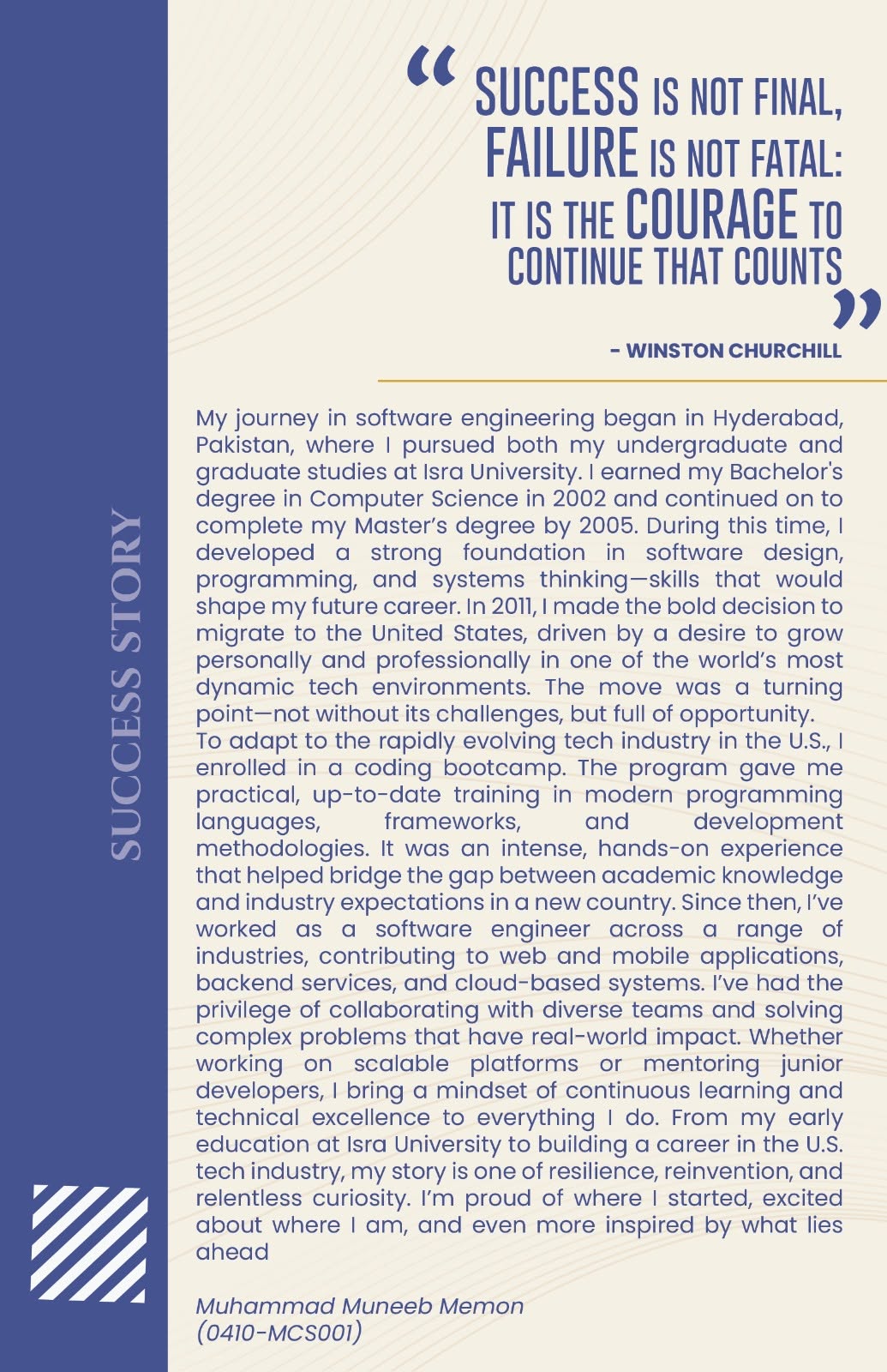 Success Story 4